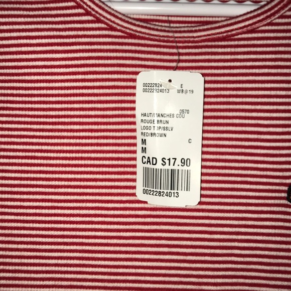 Forever-21. Stripped emoji t-shirt - Picture 4 of 4